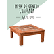 MESA DE CENTRO CUADRADA