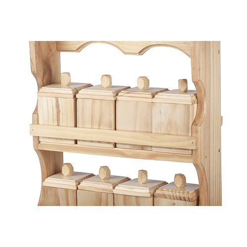 Condimentos 8 Piezas Con Porta Nova