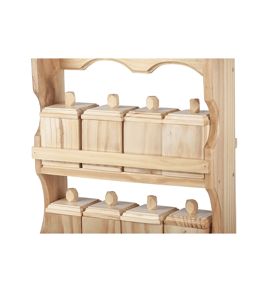 Condimentos 8 Piezas Con Porta Nova