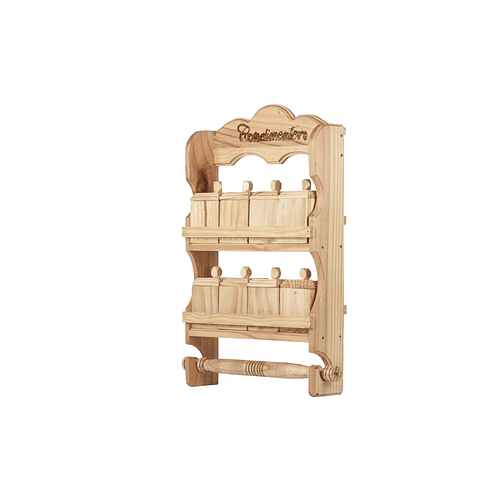 Condimentos 8 Piezas Con Porta Nova