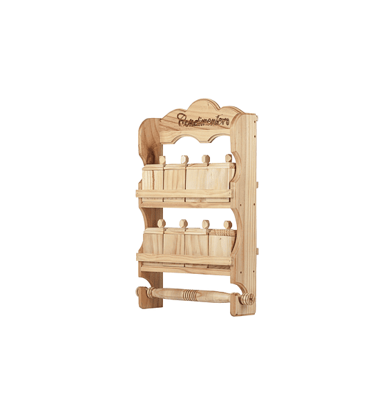 Condimentos 8 Piezas Con Porta Nova