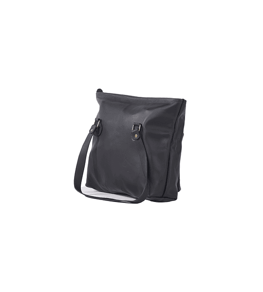 Cartera de Cuero Negra