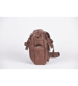 Maletín portafolio de cuero