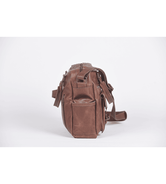 Maletín portafolio de cuero