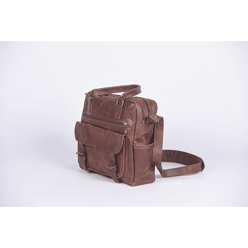 Maletín portafolio de cuero