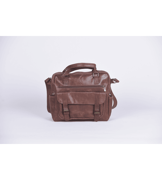 Maletín portafolio de cuero