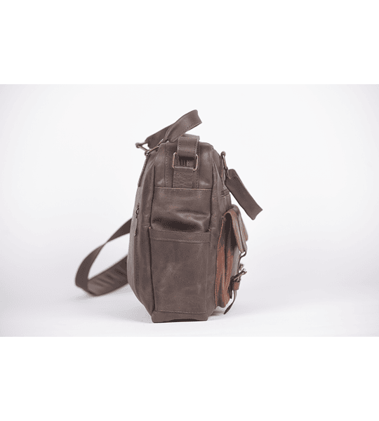 Maletín portafolio de cuero