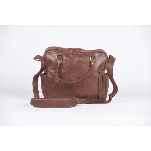 Maletín portafolio de cuero