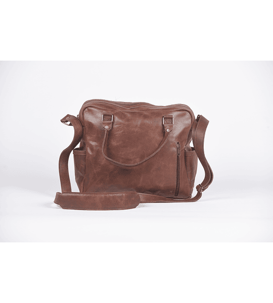 Maletín portafolio de cuero