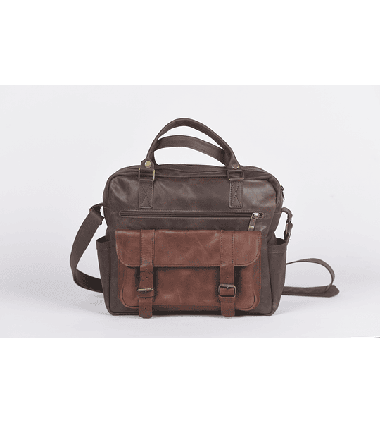 Maletín portafolio de cuero