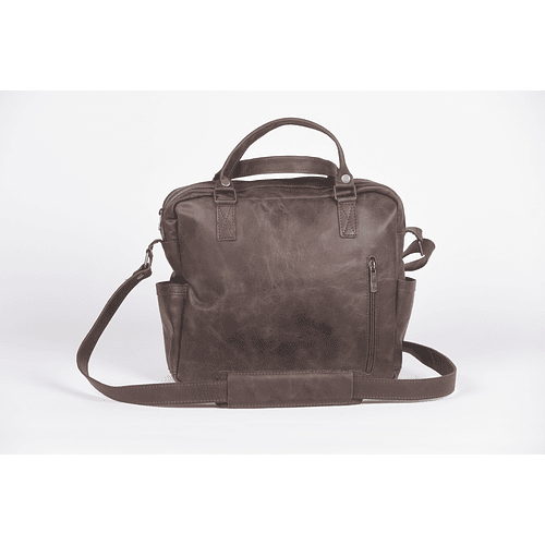 Maletín portafolio de cuero