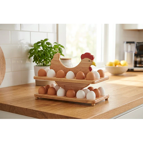 Gallina Huevera Rectangular