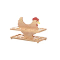 Gallina Huevera Rectangular