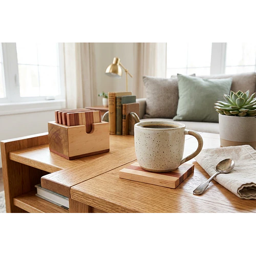 Set de Posavasos de Madera