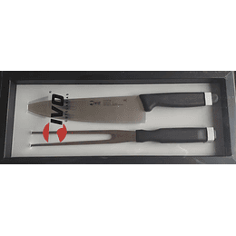 Set parrillero (cuchillo para asados)