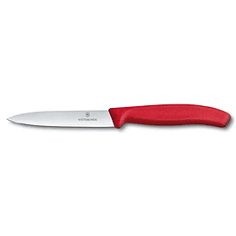 Cuchillo mondador Swiss Classic color Rojo. Hoja 10 cm. - Victorinox