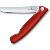 Cuchillo para verdura plegable filo normal Swiss Classic color Rojo - Victorinox