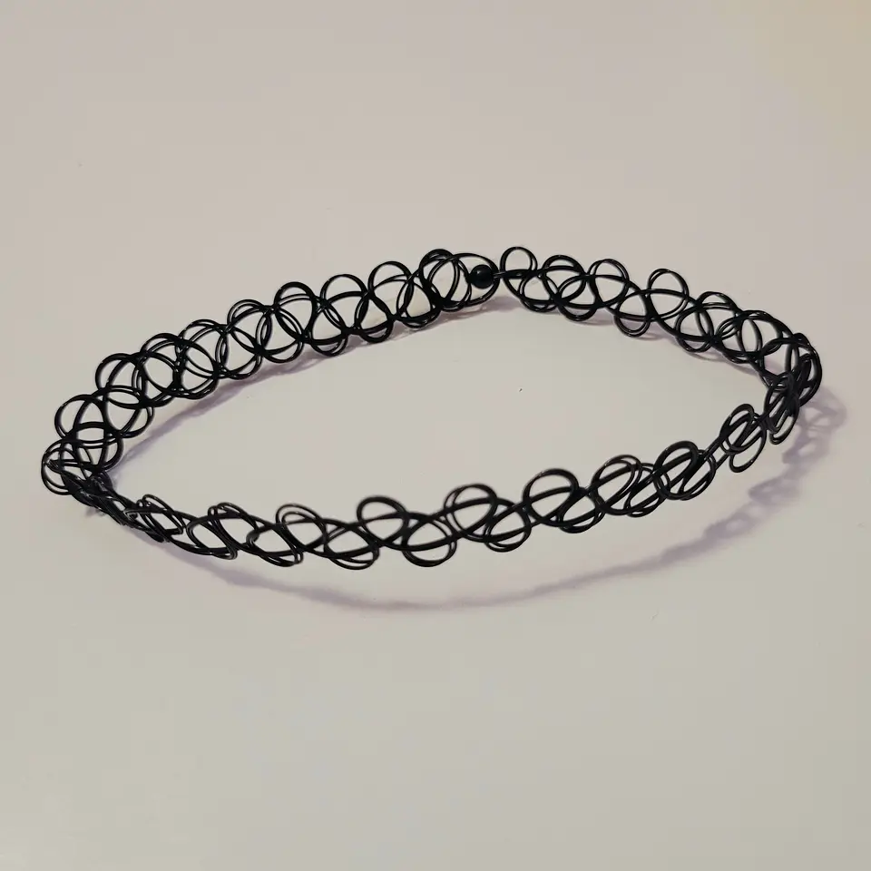 Choker Girly Negro 3