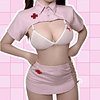 Conjunto Enfermera Rosa