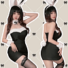 Vestido Bunny Negro
