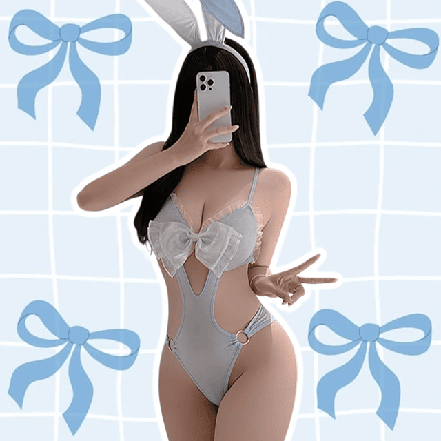 Bunny Suit Pastel Blue