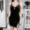 Vestido Goth Velvet