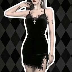 Vestido Goth Velvet
