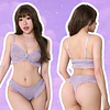 Conjunto Lencería Athena Lila