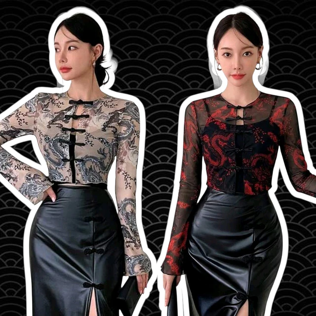 Blusa Qipao Ling Xiaoyu