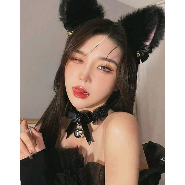 Diadema de Gato Negro