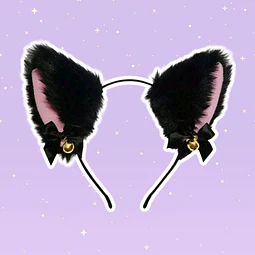 Diadema de Gato Negro