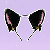 Diadema de Gato Negro