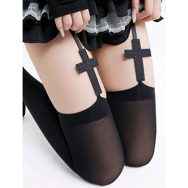 Pantimedias con Cruz