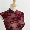Blusa Qipao Dragon