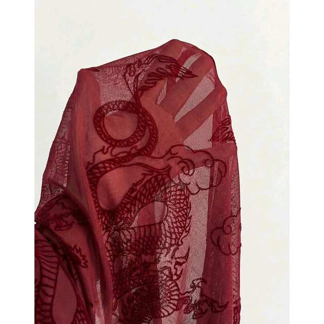 Blusa Qipao Dragon
