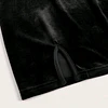 Vestido Qipao Velvet Negro