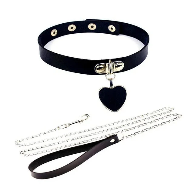 Choker con Cadenas Negro