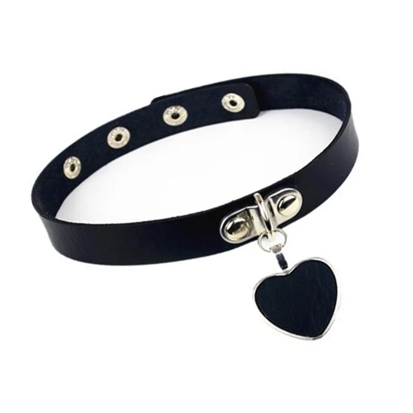 Choker con Cadenas Negro 6