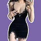 Vestido Goth Velvet - Miniatura 1