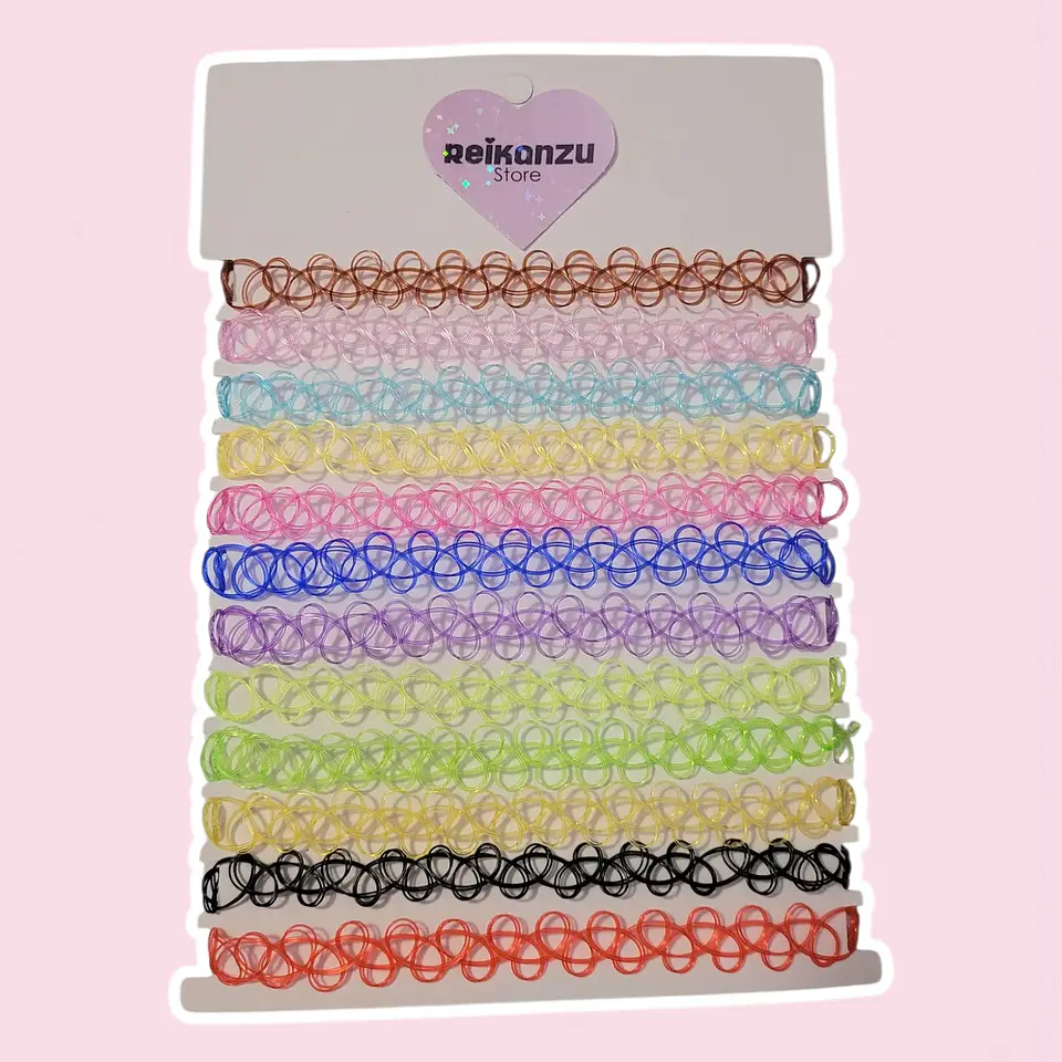 Choker Girly Colores 1