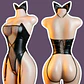 Bodysuit Yumeko Black Cat - Miniatura 1