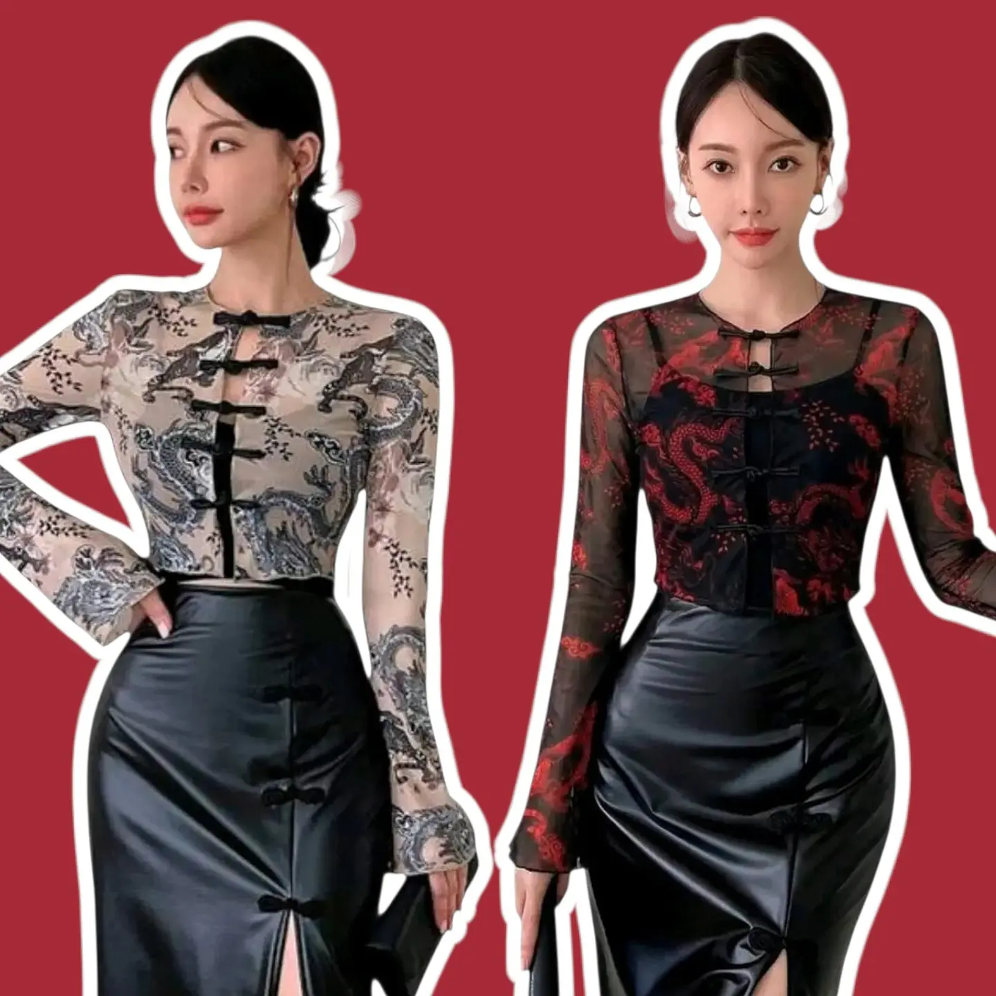 Blusa Qipao Ling Xiaoyu 1