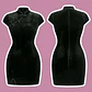 Vestido Qipao Velvet Negro - Miniatura 1