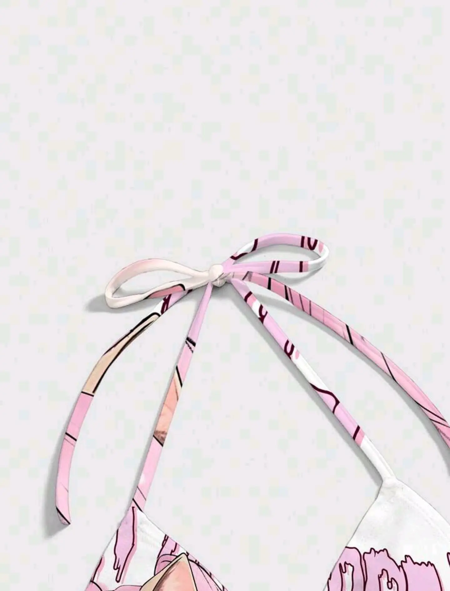 Top Bikini Pink Waifu 5