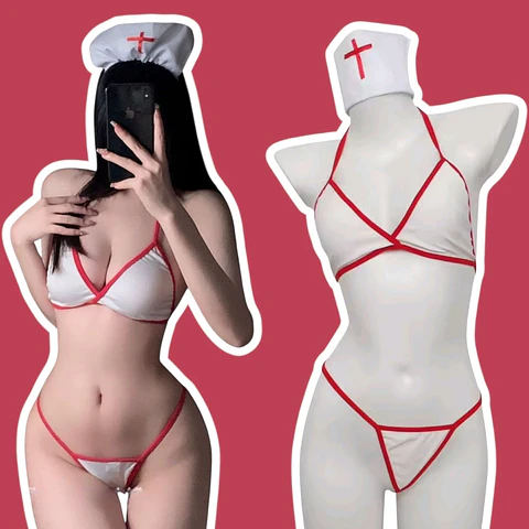 Conjunto Bikini Enfermera