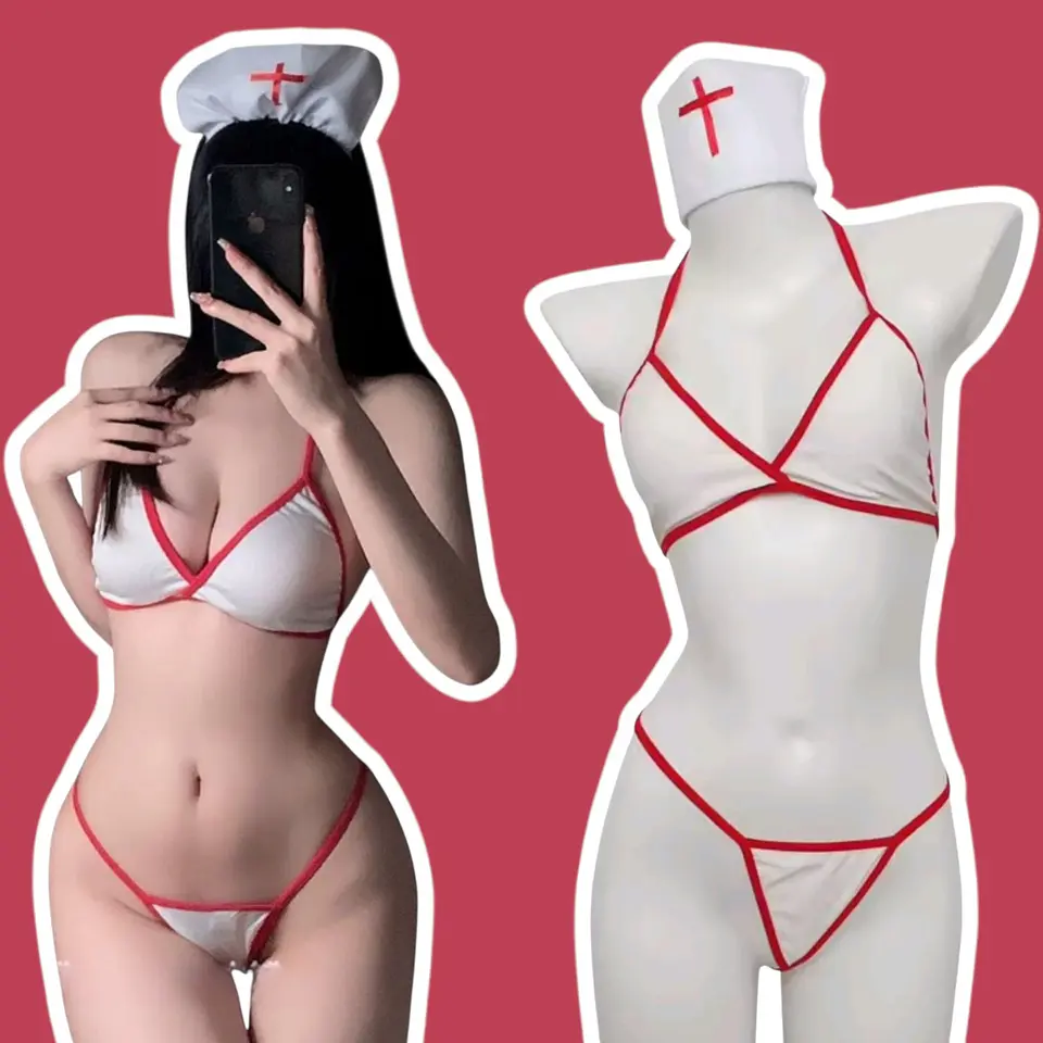 Conjunto Bikini Enfermera 1