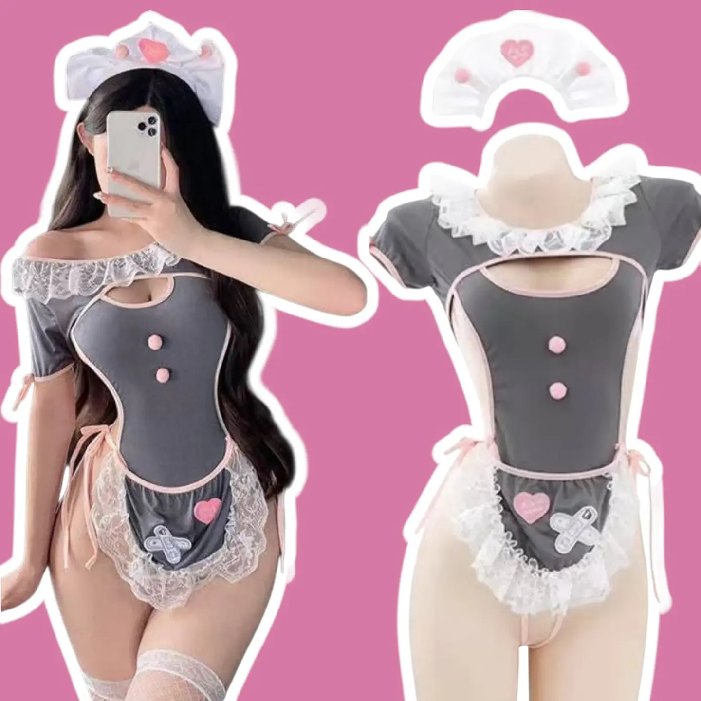 Body Maid Gris 1