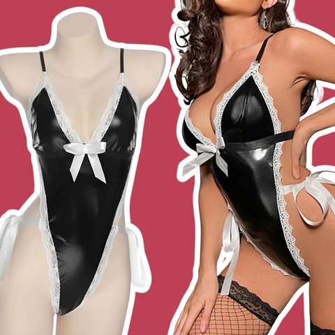 Body Lencero Maid Negro