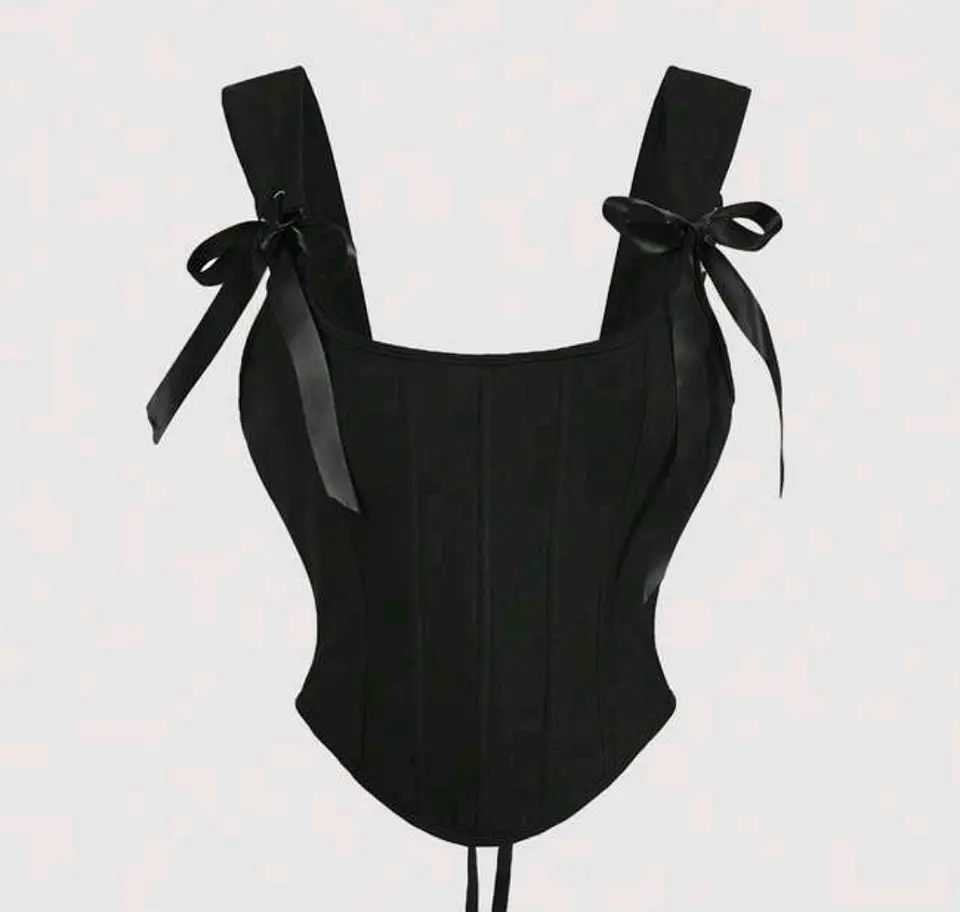 Top Corsé Ayame Negro 2