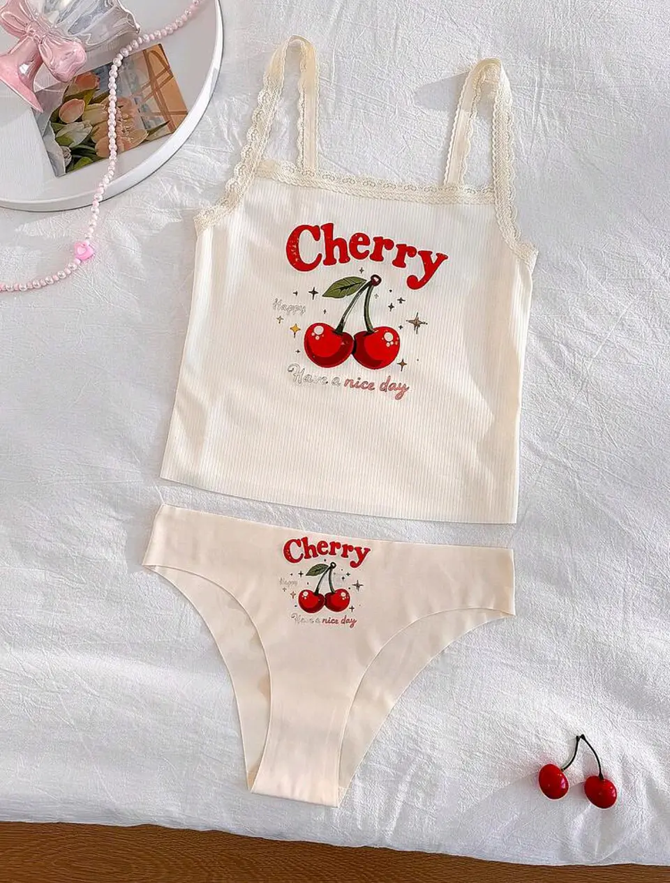 Conjunto Lencero Cherry 4
